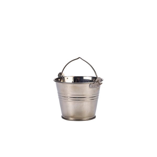 Stainless Steel Serving Bucket 7cm Dia 4oz (Pack of 12)