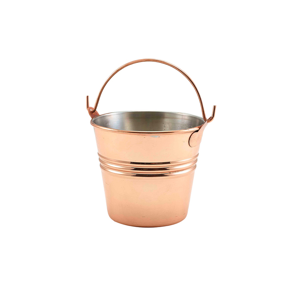 Copper Plated Serving Bucket 10cm Dia (Pack of 12)