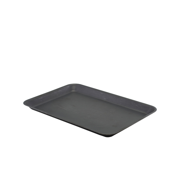 [BC-NSST3121BKV] GenWare Black Vintage Steel Tray 31.5 x 21.5cm (Pack of 12)