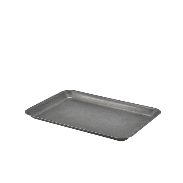 [BC-NSST3121V] GenWare Vintage Steel Tray 31.5 x 21.5cm (Pack of 12)