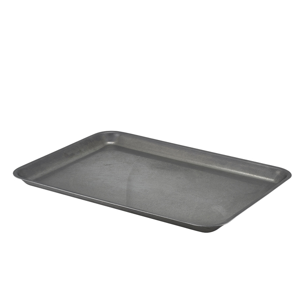 [BC-NSST3726V] GenWare Vintage Steel Tray 37 x 26.5cm (Pack of 12)