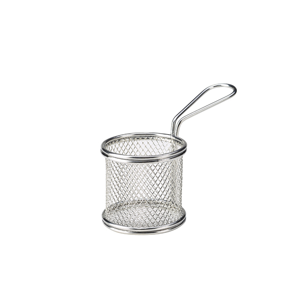 Serving Fry Basket Round 9.3 X 9cm (Pack of 6)