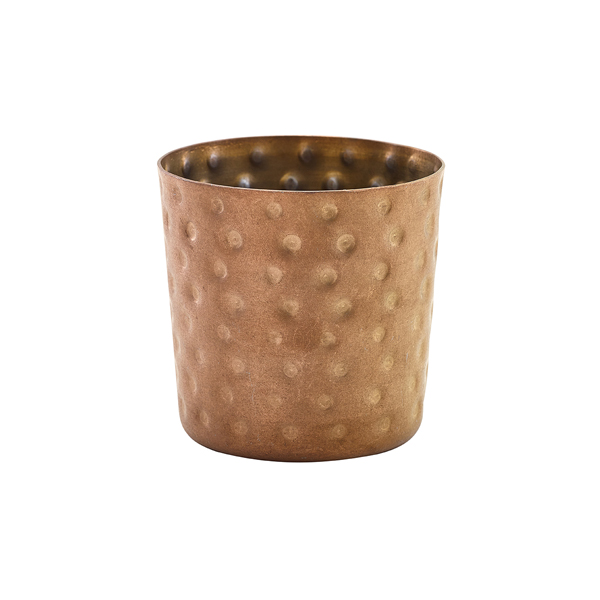 [BC-NSVH8CV] GenWare Copper Vintage Steel Hammered Serving Cup 8.5 x 8.5cm (Pack of 12)
