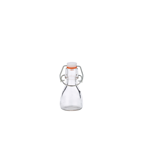 [BC-NSWB050] Genware Glass Swing Bottle 7.5cl/ 2.6oz (Pack of 24)