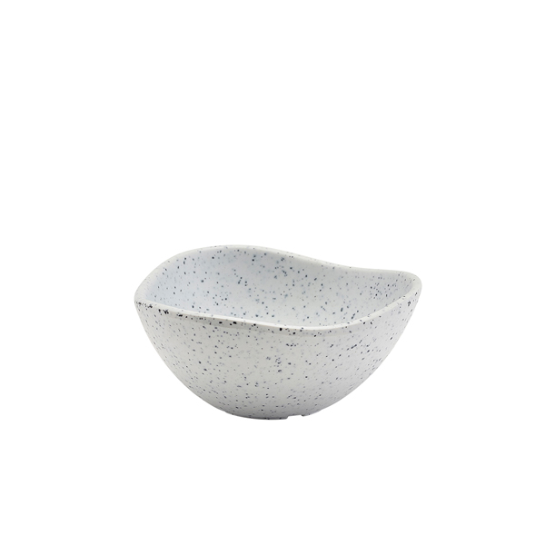 [BC-NT280-02] GenWare Melamine White Granite Triangular Ramekin 100ml/ 3.5oz (Pack of 24)