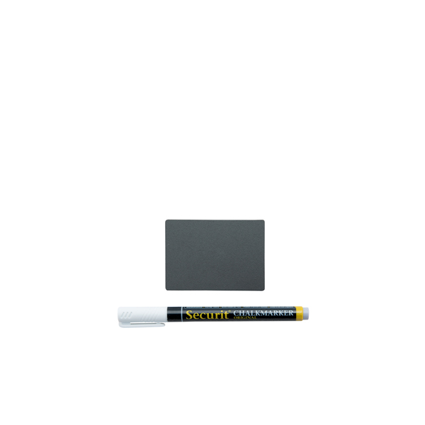 [BC-NTAG-A8-WT] 20 Price Tags A8 + 1 White Chalkmarker