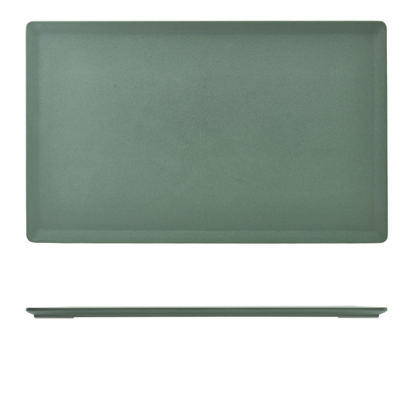 [BC-NTB110367] GenWare Melamine Green Tableau Platter GN 1/1