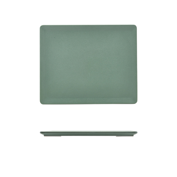 [BC-NTB120367] GenWare Melamine Green Tableau Platter GN 1/2