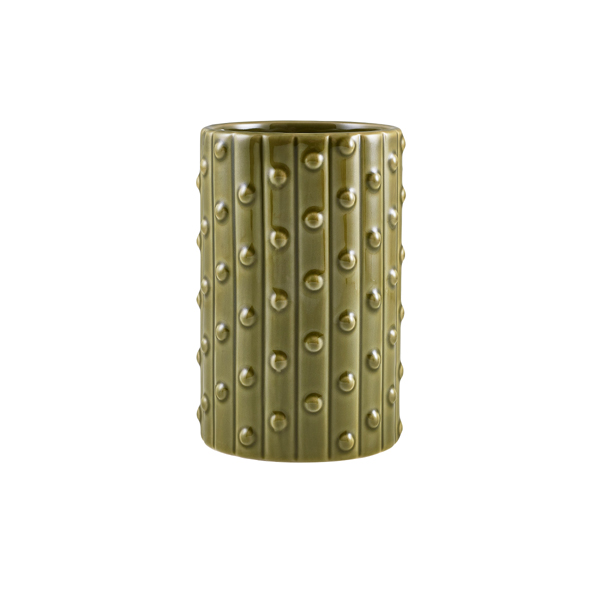 [BC-NTCM420] Genware Green Cactus Tiki Mug 42cl/ 14.75oz (Pack of 4)