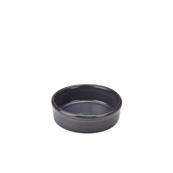 Rustic Stoneware Blue Tapas Dish 10cm (Pack of 6)