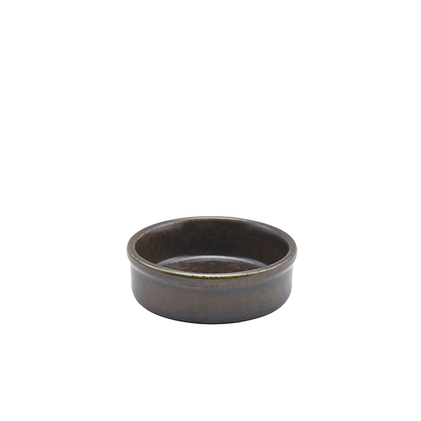 Terra Porcelain Black Tapas Dish 10cm (Pack of 12)