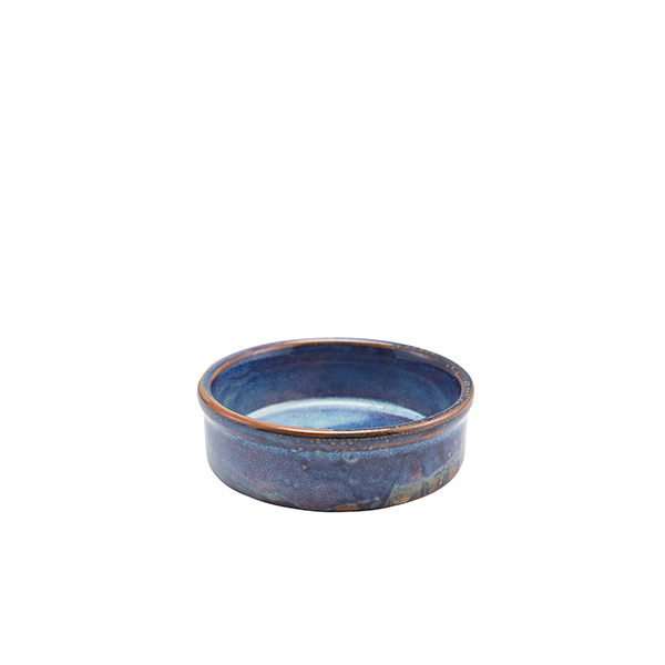 Terra Porcelain Aqua Blue Tapas Dish 10cm (Pack of 12)