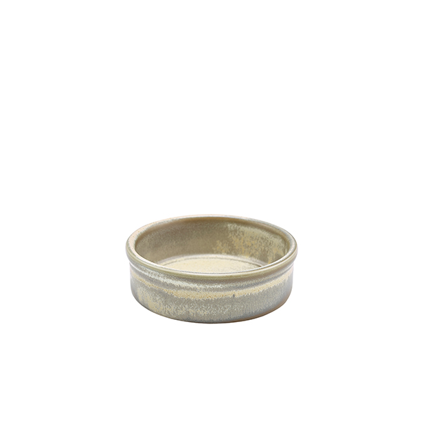 Terra Porcelain Matt Grey Tapas Dish 10cm (Pack of 12)