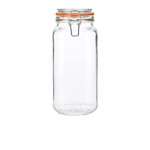 [BC-NTJ-2] Genware Glass Terrine Jar 2L (Pack of 6)