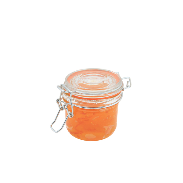 [BC-NTJ-L] Genware Glass Terrine Jar 200ml 8.2 x 8.1cm (Pack of 12)