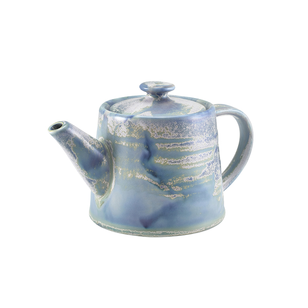 [BC-NTP-PSF50] Terra Porcelain Seafoam Teapot 50cl/ 17.6oz (Pack of 6)