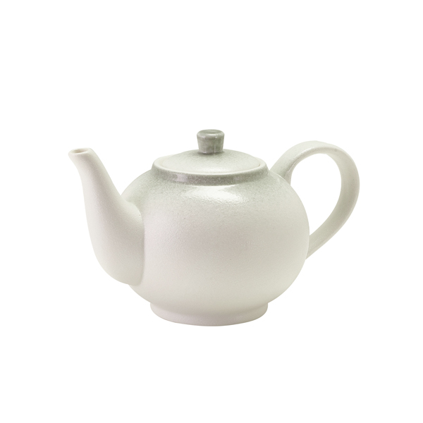 Sereno Porcelain Cirrus Teapot 45cl/15.75oz (Pack of 6)