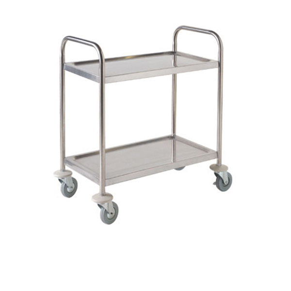 [BC-NTROL2S] S/St. Trolley 85.5L X 53.5W X 93.3H-2 Shelves