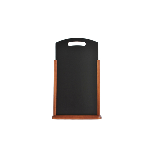 [BC-NTT-DB-LA] Large Table Chalk Board Dark Wood 21X45cm