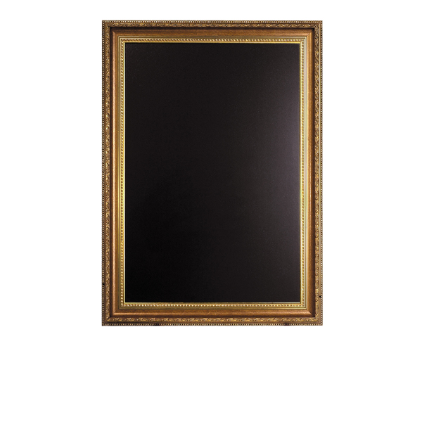 Gold Chalk Board 85 X 65cm