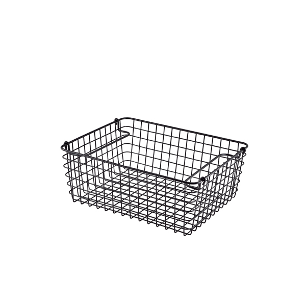 Black Wire Display Basket GN 1/2