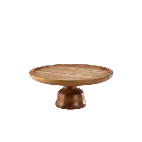 [BC-NWCS12] Acacia Wood Cake Stand