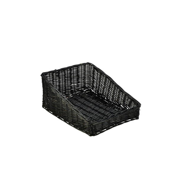[BC-NWDB-4636SBK] Wicker Display Basket Black 46X36X20cm