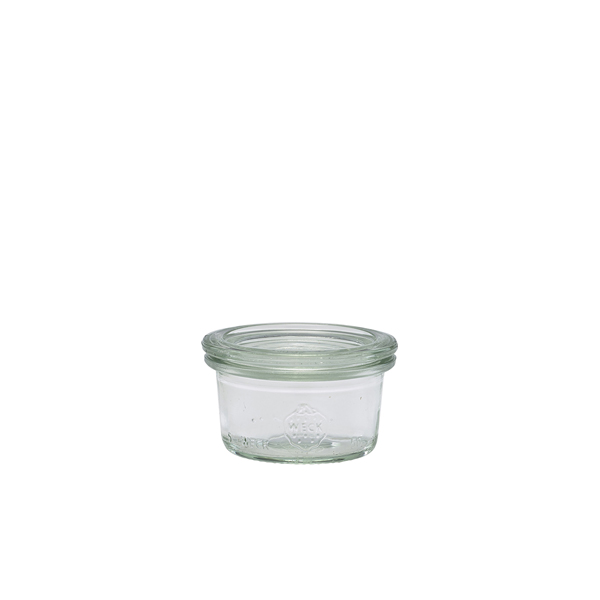 [BC-NWECK755] WECK Mini Jar 5cl/ 1.75oz 6cm (Dia) (Pack of 24)