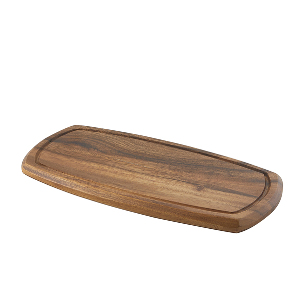 [BC-NWSB3618] Genware Acacia Wood Serving Board 36 x 18 x 2cm
