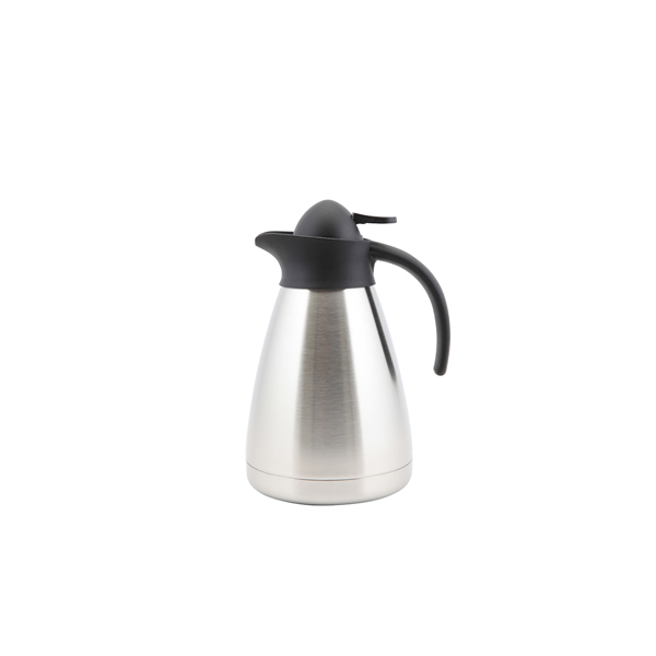 Genware St/St Contemporary Vacuum Jug 1.0L