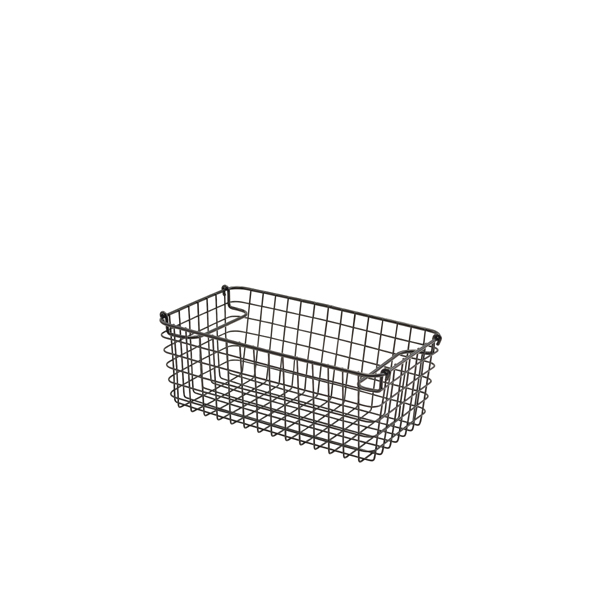 [BC-NWBGN13BK] Black Wire Display Basket GN 1/3
