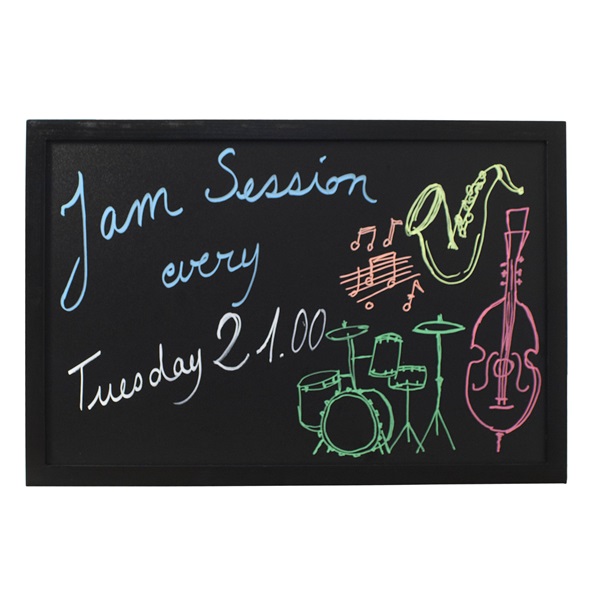 [BC-NWBW-BL-40-60] Wall Chalk Board 40 x 60cm  Black