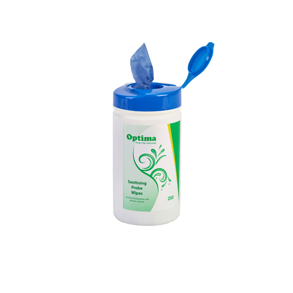 Probe Wipes Tub Of 200 13X13cm