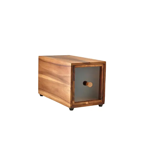 [BC-NWBB-3218] GenWare Acacia Wood Bread Box GN 1/3