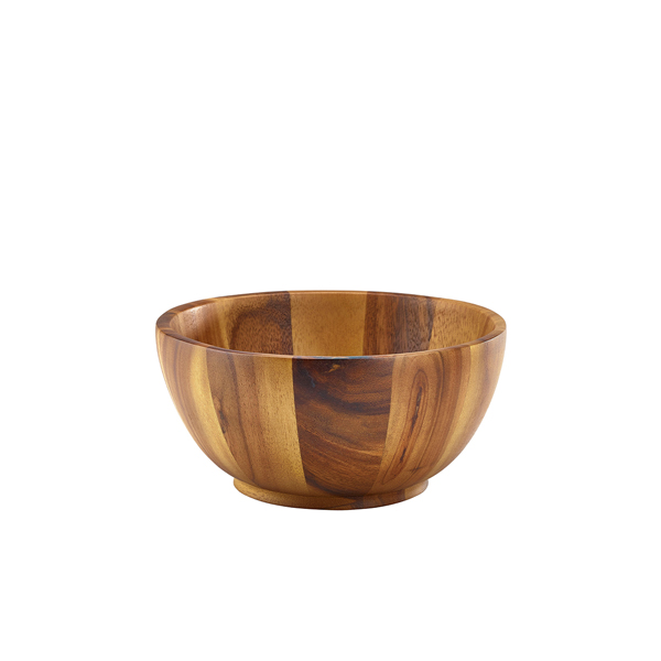 [BC-NWBWL20] Acacia Wood Bowl 20Dia x 10cm