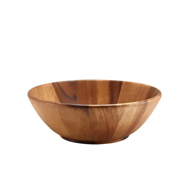 [BC-NWBWL30] GenWare Acacia Wood Bowl 30Dia x 10cm