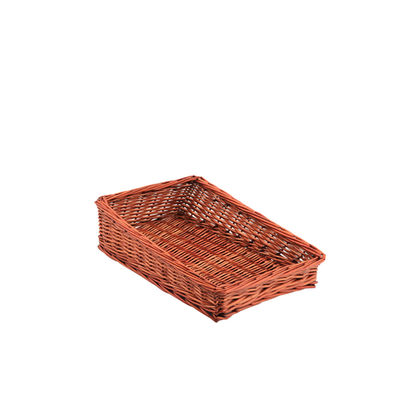 [BC-NWDB-4025S] Wicker Display Basket 40X25X12cm - 6cm Front