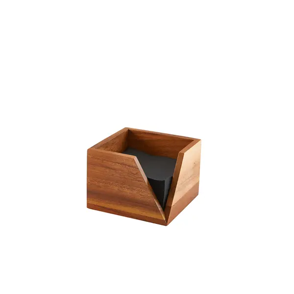[BC-NWDSH14] GenWare Acacia Wood Serviette Holder 14 x 10cm