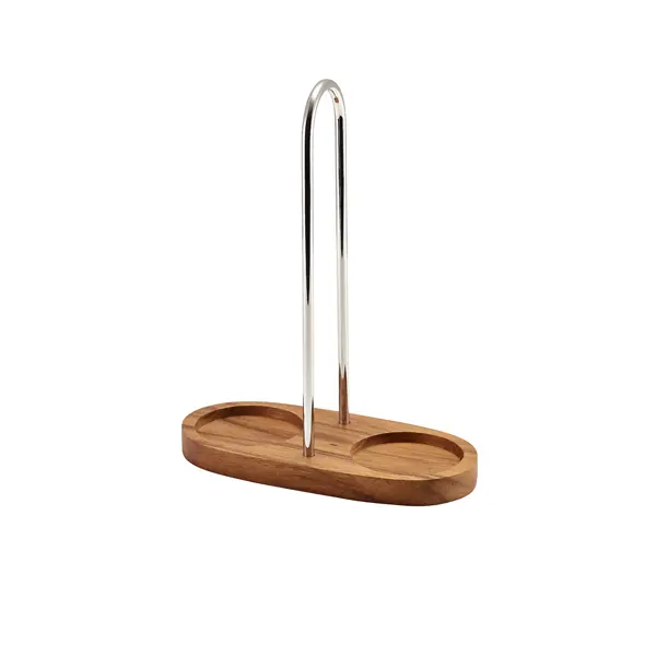 [BC-NWSPGRS] GenWare Acacia Wood Salt & Pepper Grinder Stand
