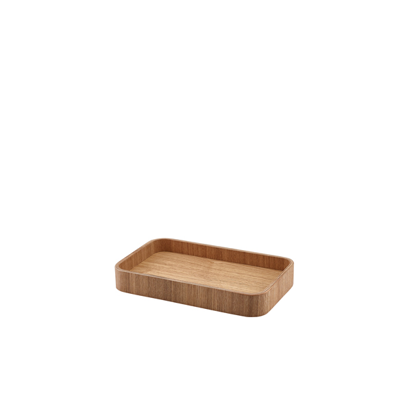 [BC-NWVT-23L] GenWare Light Wood Veneer Tray 23 x 13.8cm