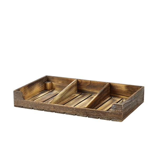 [BC-NTR538] Rustic Wooden Display Crate