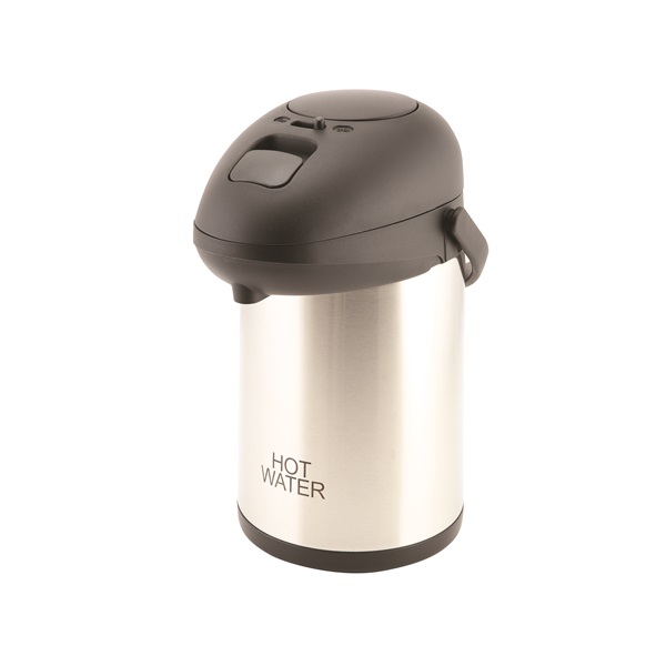 Hot Water Inscribed St/St Vac. Pump Pot 2.5L