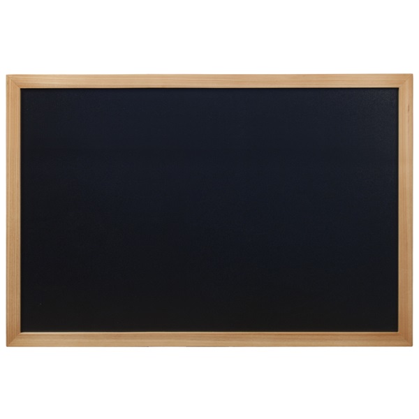 [BC-NWBW-TE-60-80] Wall Chalk Board 60 x 80cm Teak
