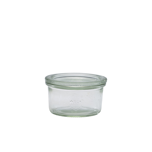 [BC-NWECK976] WECK Jar 16.5cl/ 5.8oz 8cm (Dia) (Pack of 12)