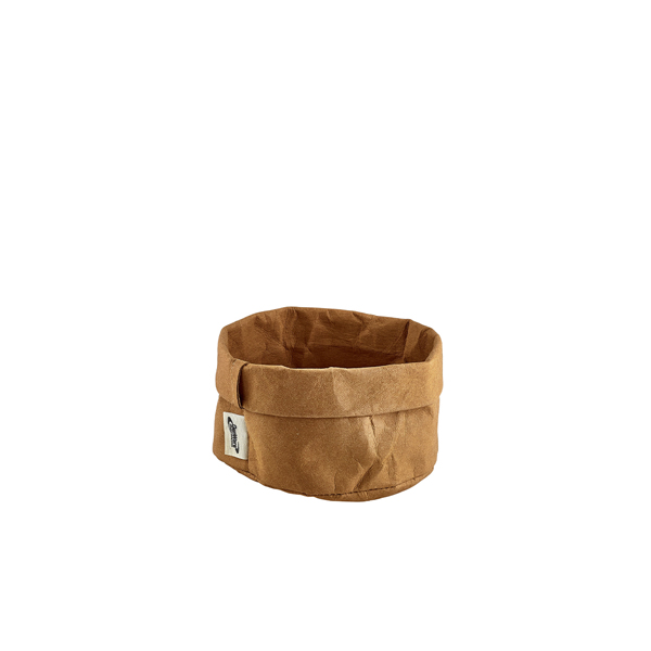 [BC-NWPB-13] Brown Washable Paper Bag 13 Dia x 10cm (H)