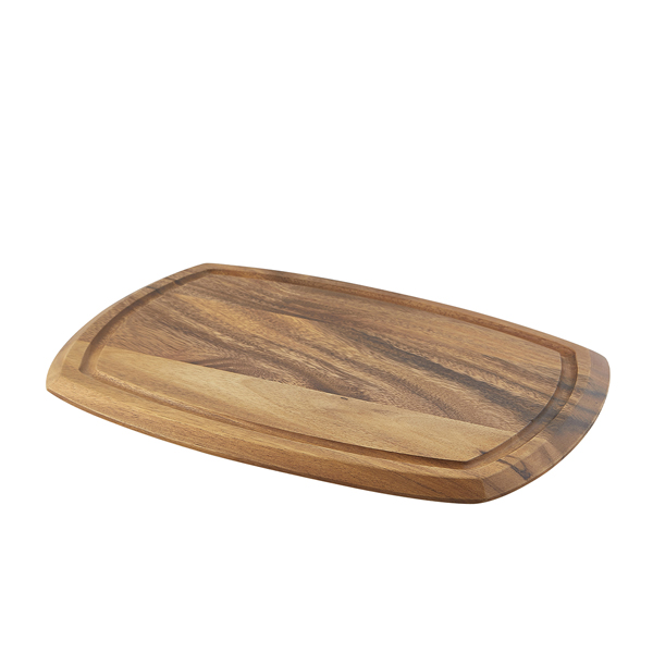 [BC-NWSB3625] Genware Acacia Wood Serving Board 36 x 25.5 x 2cm