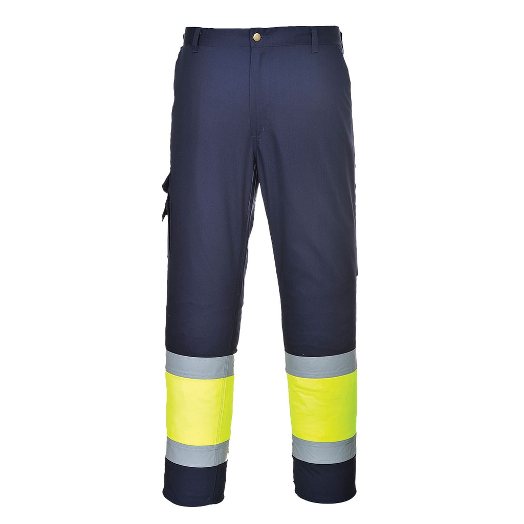 [E049YNRS] Hi-Vis Contrast Class 1 Service Trousers (S)
