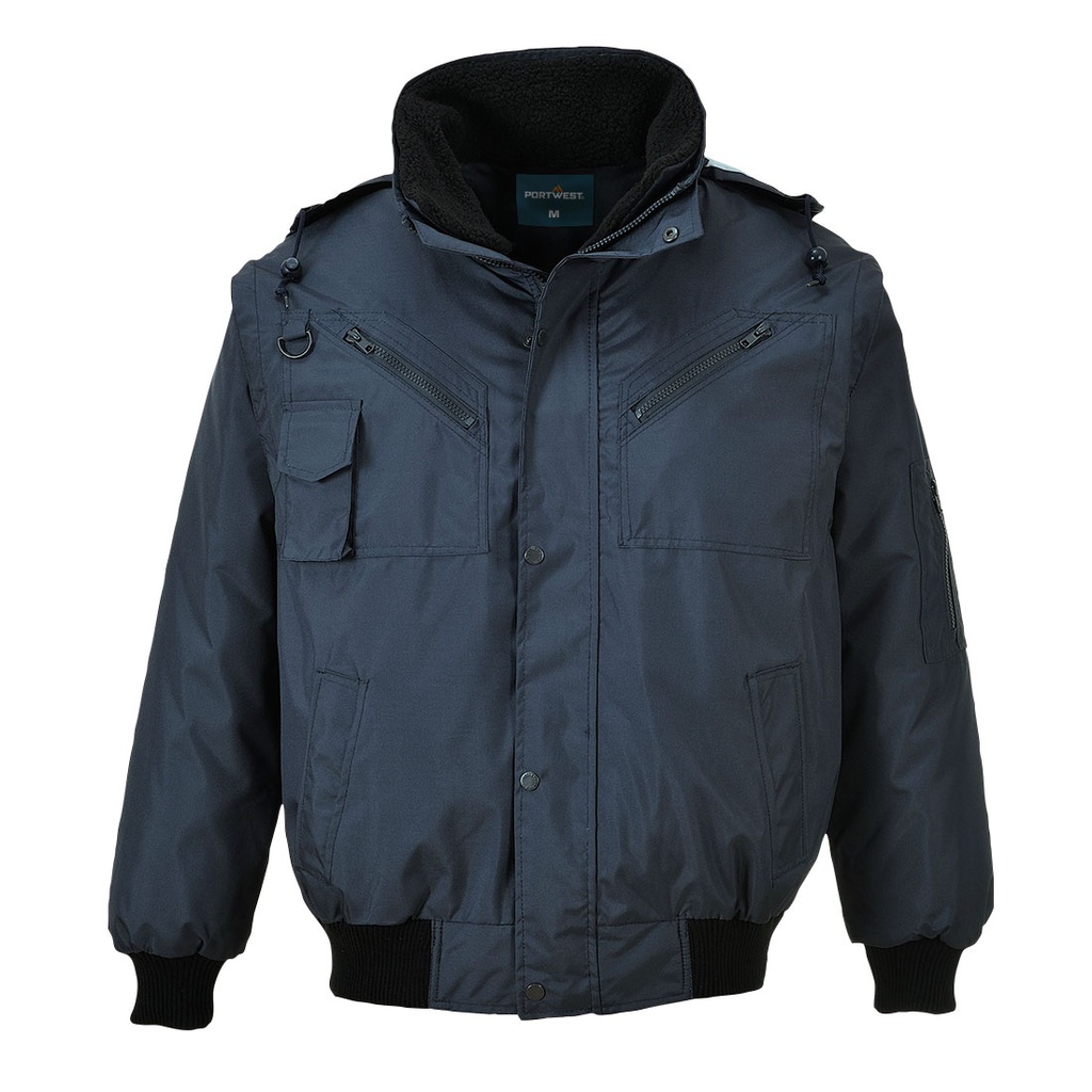 [F465NVRS] Portwest 3-in-1 Bomber Jacket (F465) (S)