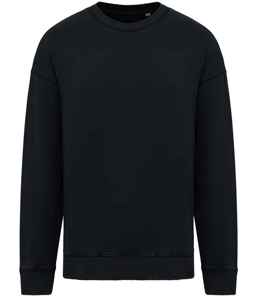 [NS447] Native Spirit Unisex Washed Effect Oversize Sweatshirt