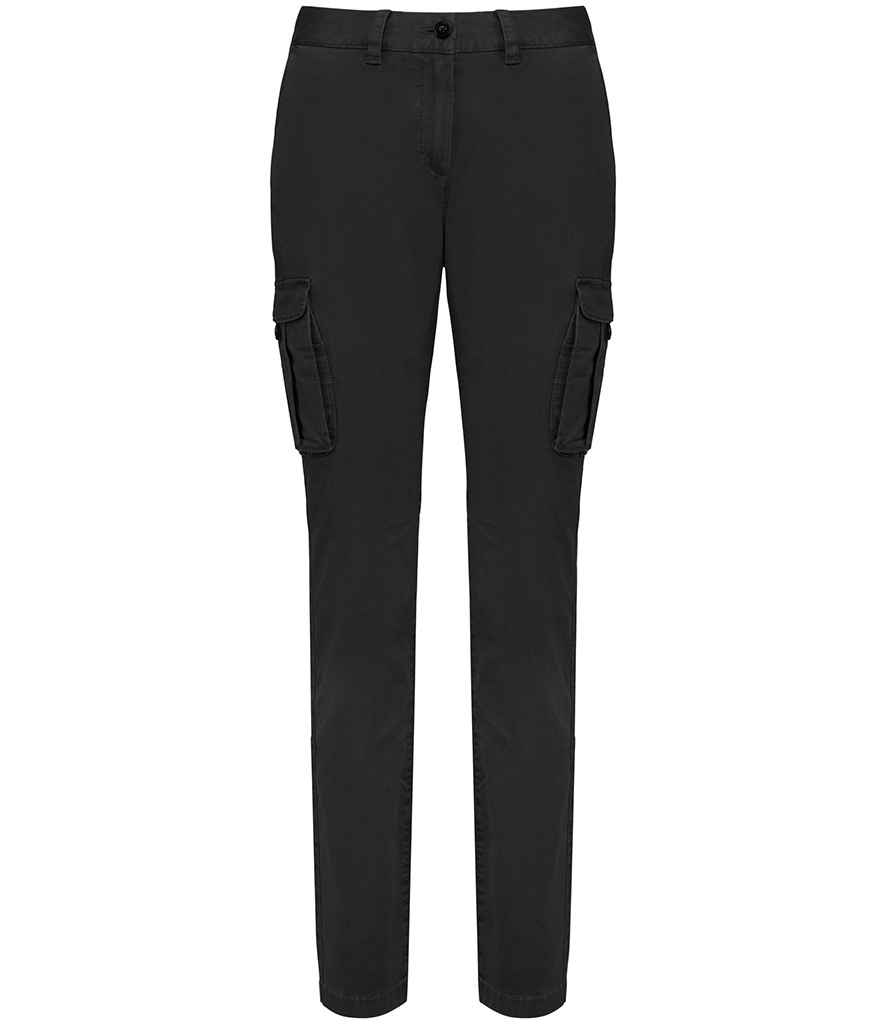 [NS741] Native Spirit Ladies Washed Cargo Trousers
